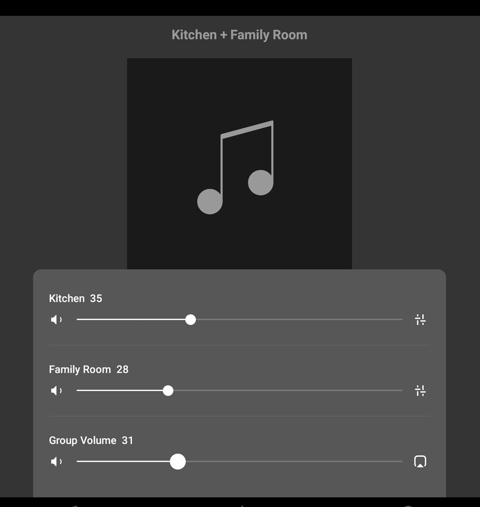 Can SONOS volume be configured with an Automation Rule Configuration