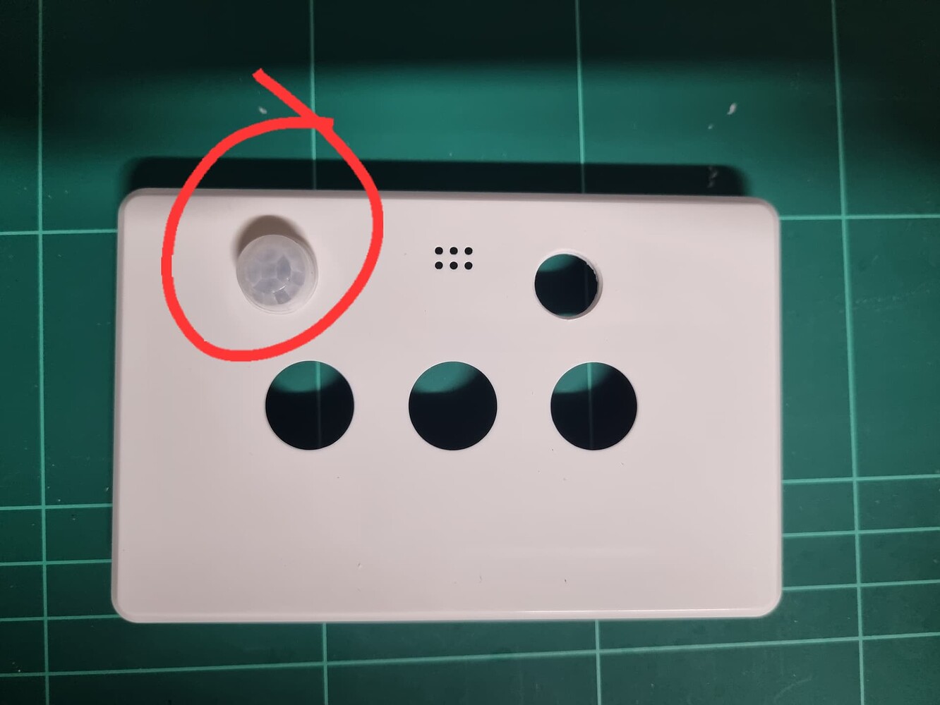 Light switch with motion sensor local control ESPHome Home