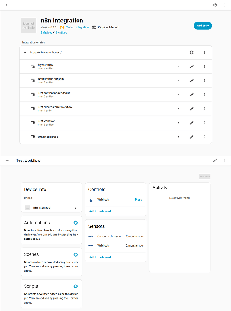 N8n Integration - Custom Integrations - Home Assistant Community