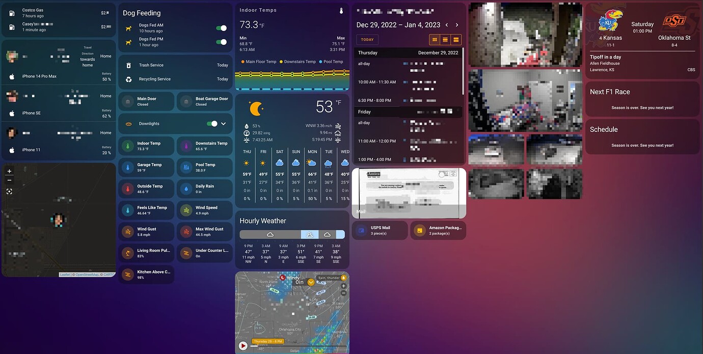 Dashboard Thoughts & Feedback Dashboards & Frontend Home