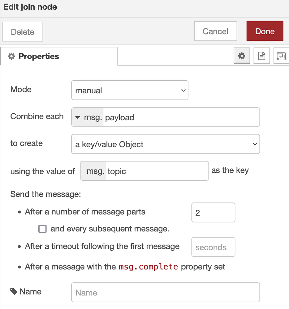 Getting a Unifi protect video link in a notification NodeRED Home