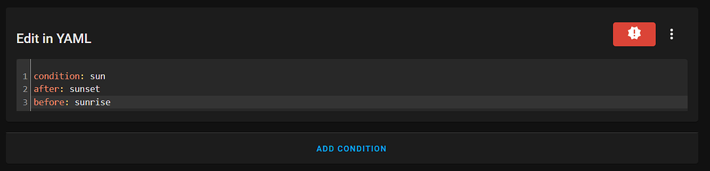 Sun condition not working as expected - Configuration - Home Assistant ...