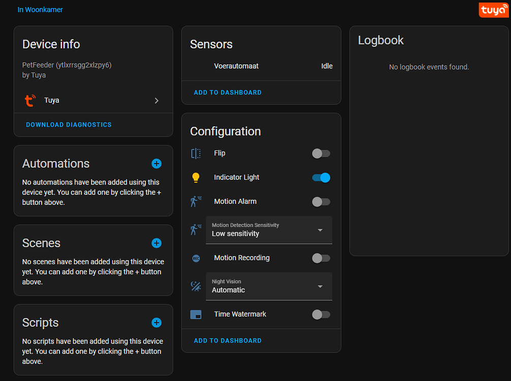 Tuya Petfeeder - Configuration - Home Assistant Community