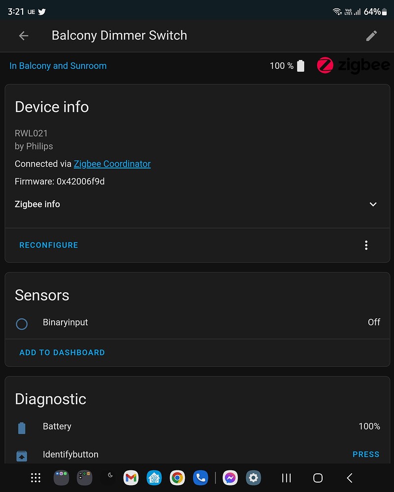 ZHA Philips Hue Dimmer Switch (RWL021) The fast&easy way