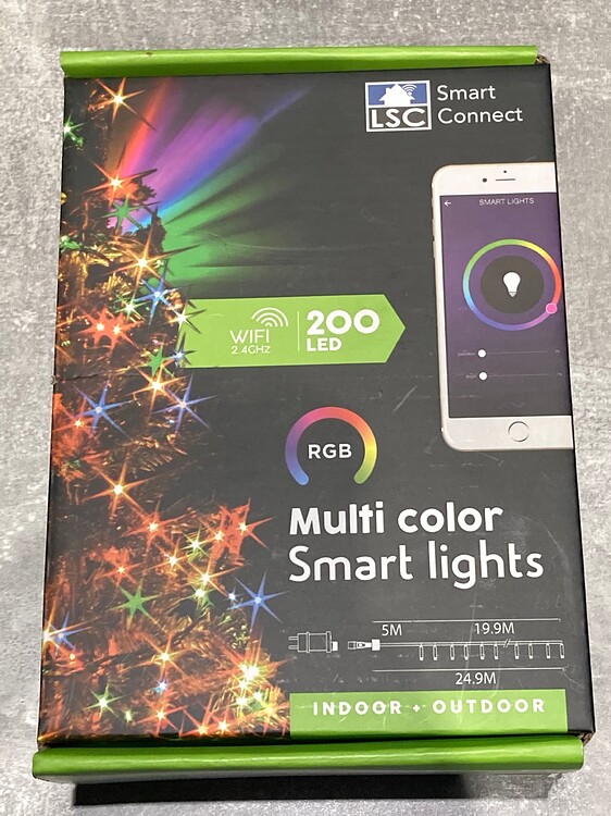LSC Smart Connect Christmas Lights /localtuya Configuration Home