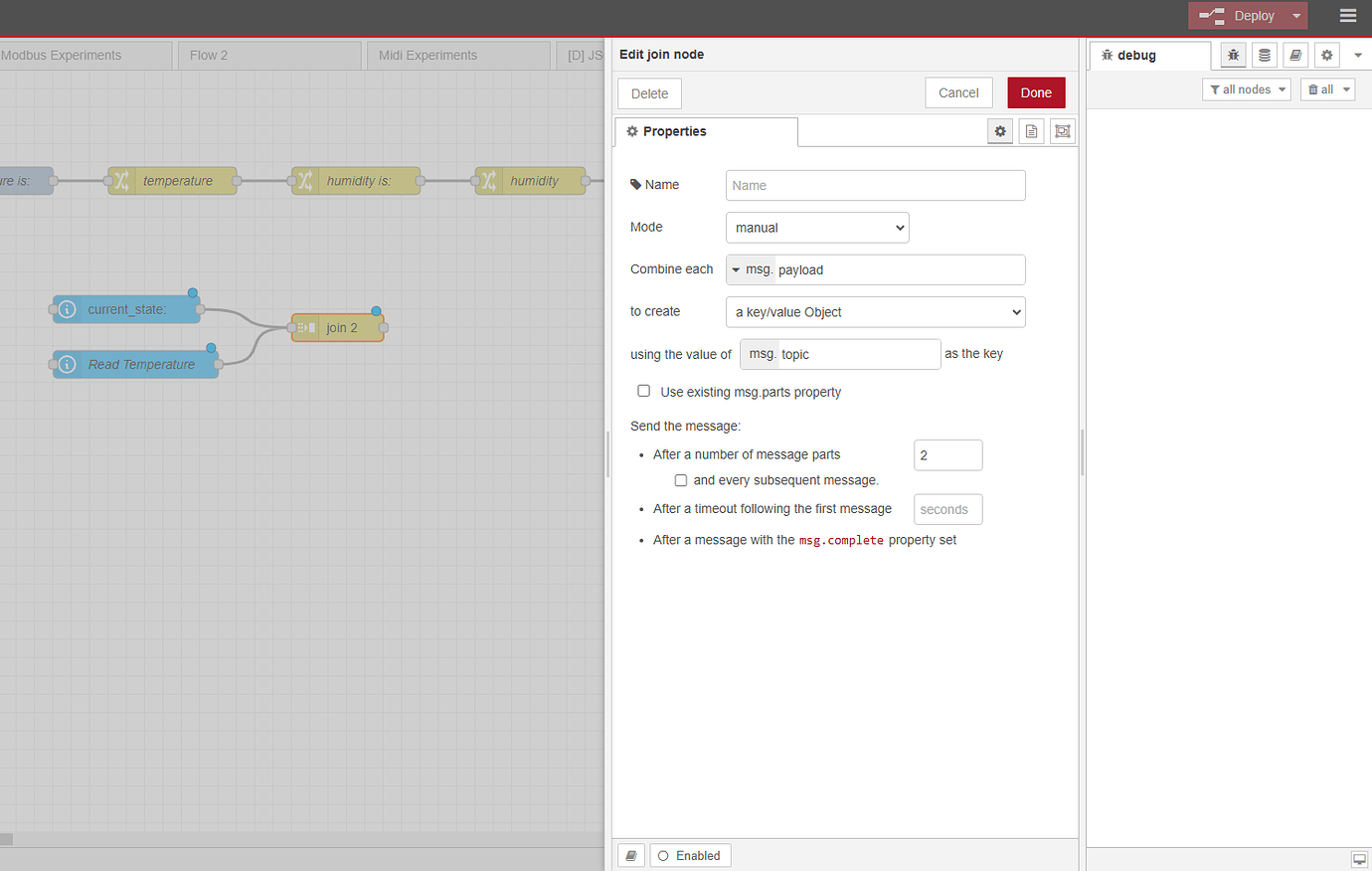 Node-red msg.payload formula questions - Node-RED - Home Assistant ...