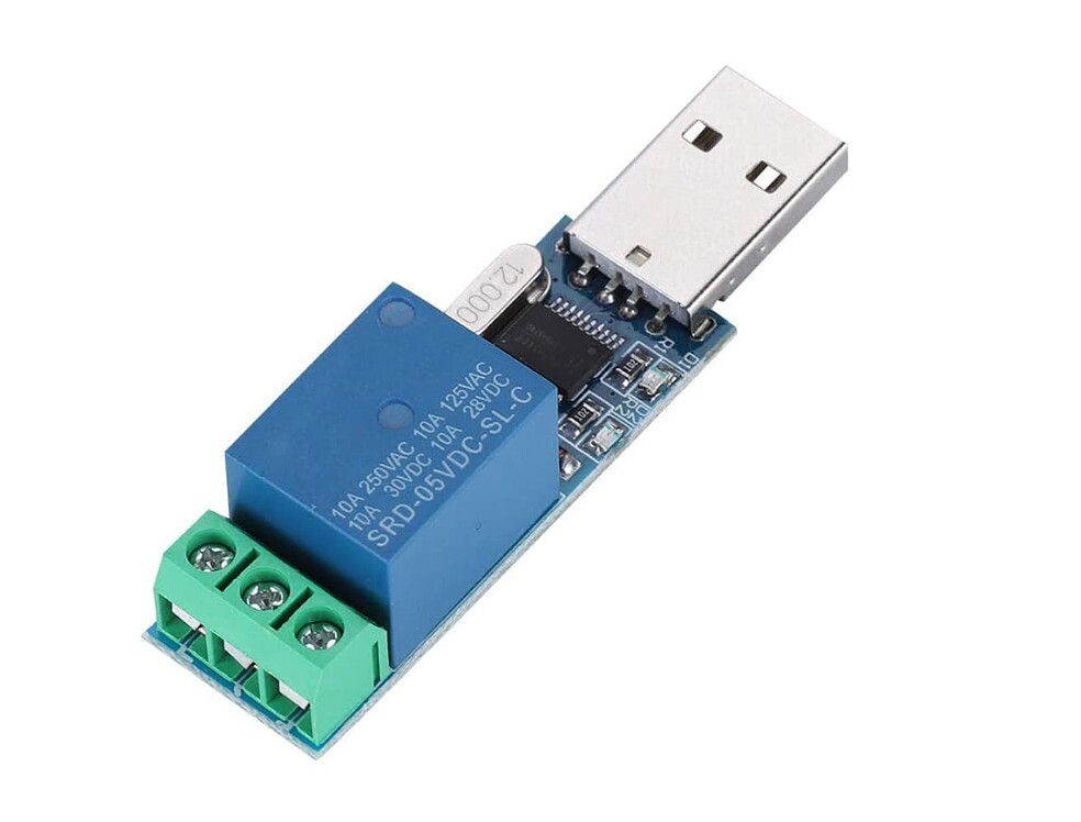 Directly controlling a relay from Home Assistant Blue preferably via