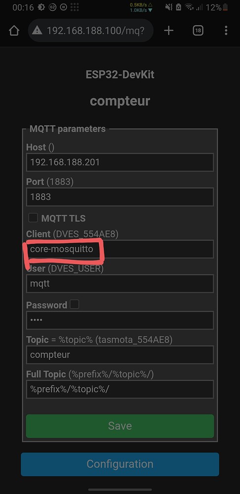 Tasmota and MQTT communication problem - Configuration - Home Assistant ...