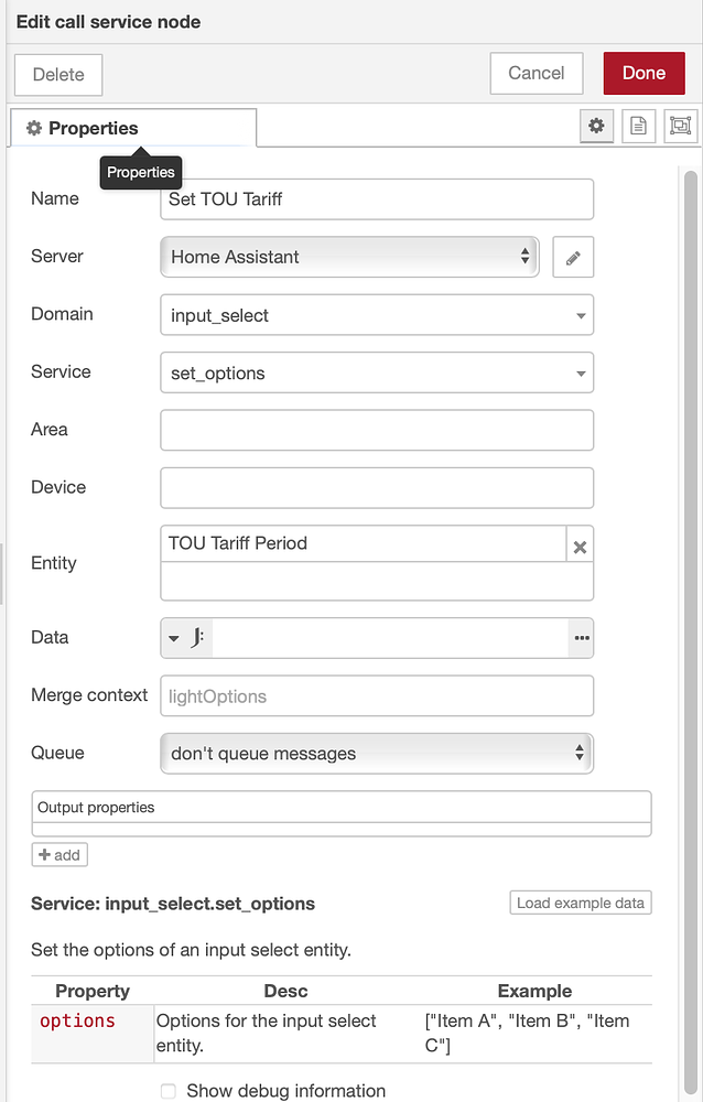 [Solved] How to update a HA Dropdown Helper with output of NR sequence