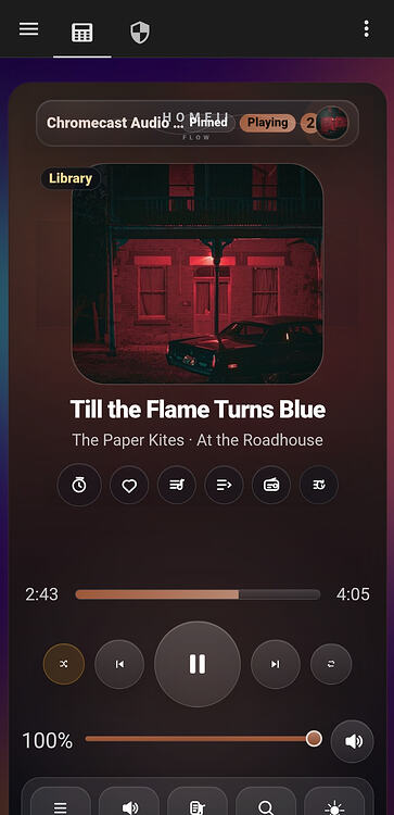 Music Assistant Radio Card Example π΅ HOMEii Flow β a full music app experience for Music Assistant inside ...