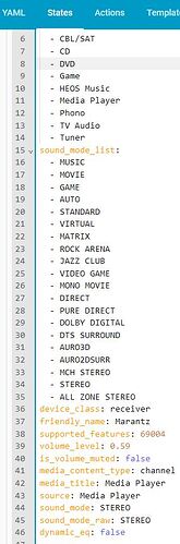 Capture Marantz developer tools