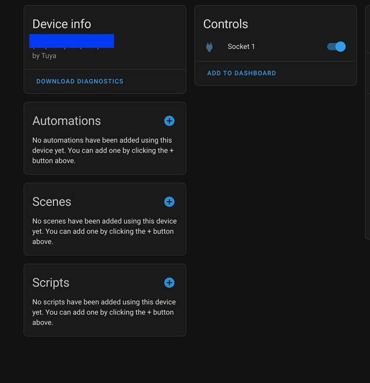 Tuya Mini Antela smart Plug Power monitoring Configuration Home