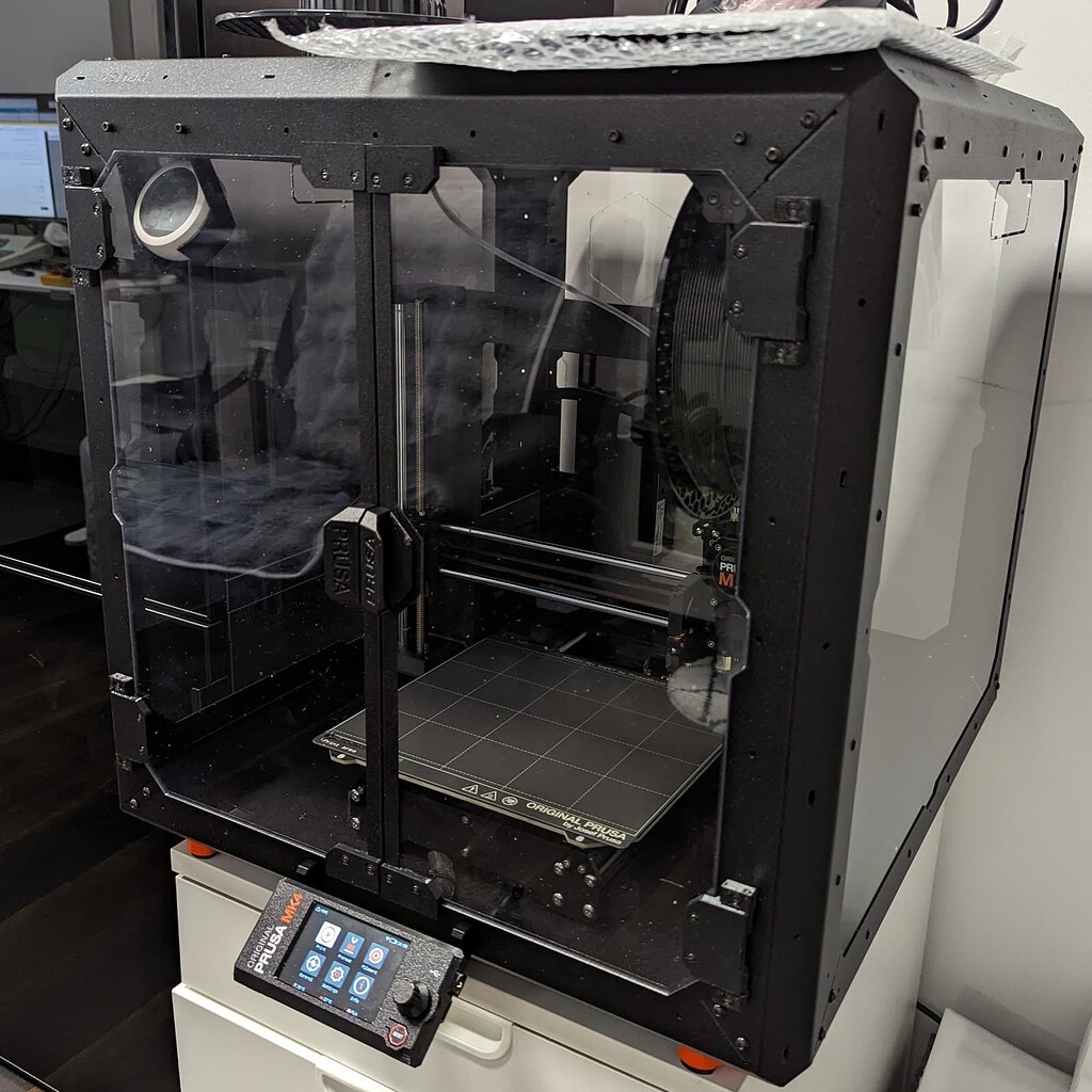 Smartifying the Original Prusa MK4 3D printer enclosure - ESPHome ...