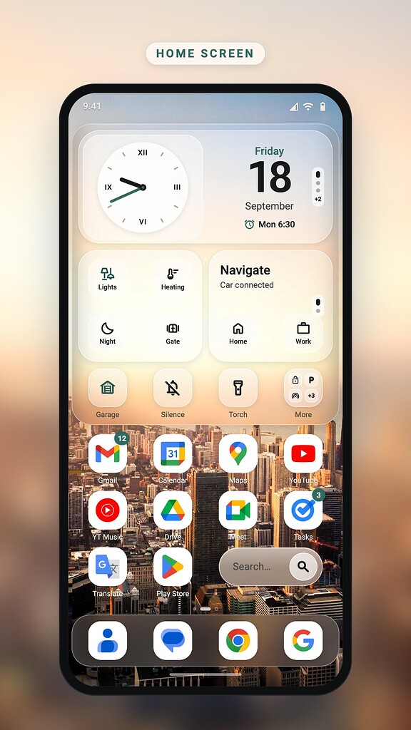 Cue: — an open-source Android launcher where home-screen tiles appear ...