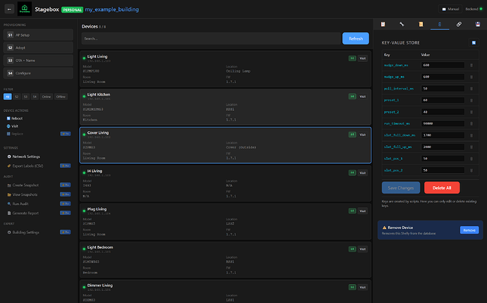 Screenshot 1 Dashboard