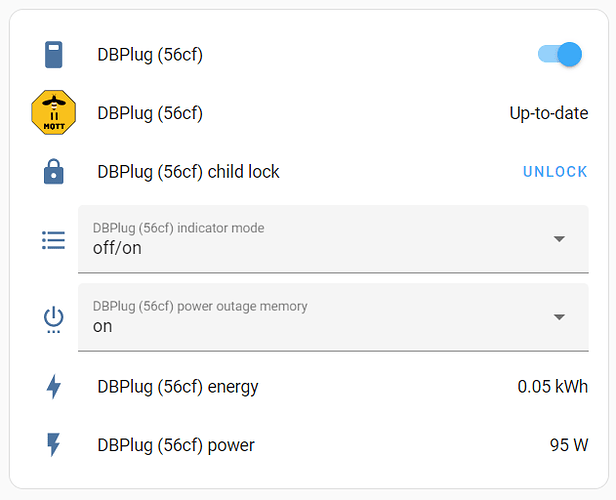 Zigbee Smart Plug show Current in card - Home Assistant Community