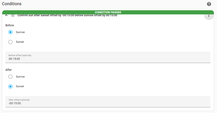 Sunrise/Sunset Trigger not working - Configuration - Home Assistant ...