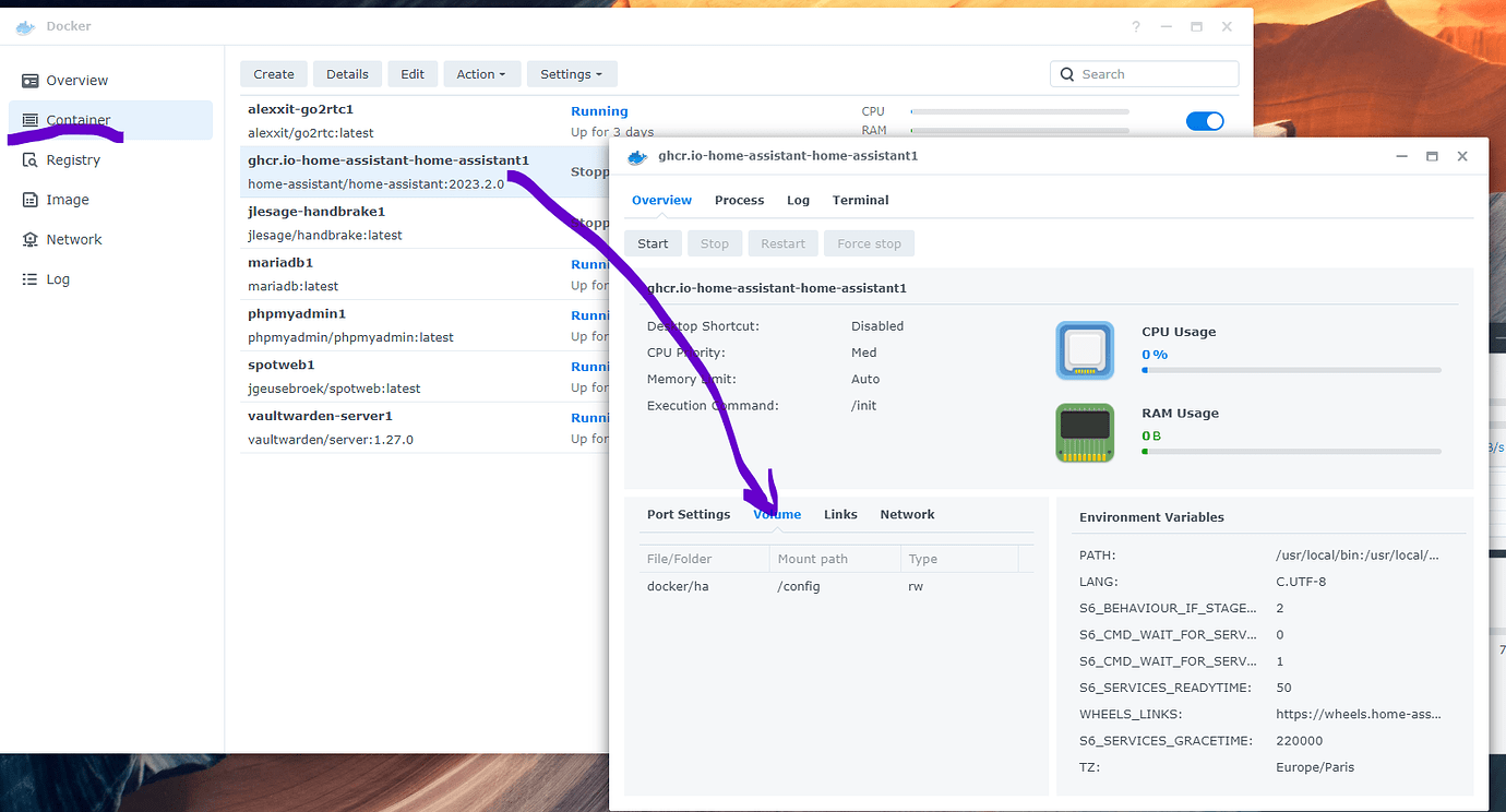 Update HA on Synology Docker - Installation - Home Assistant Community