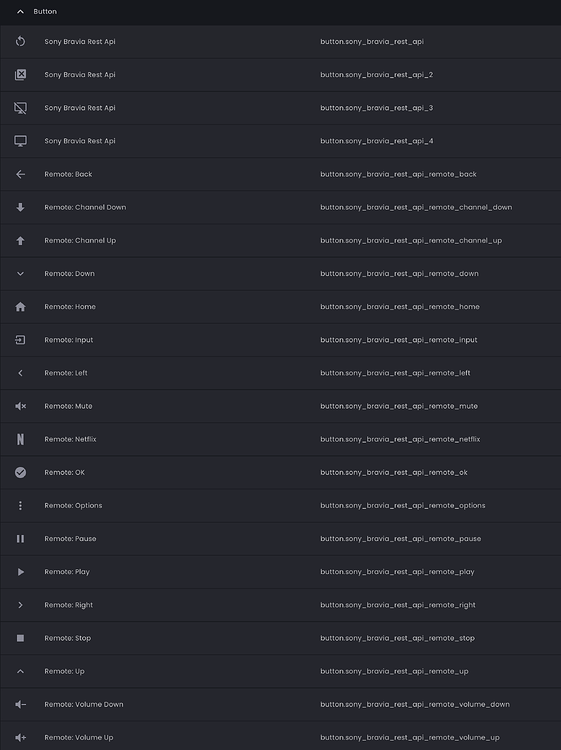 Api Soney 📺 Bravia REST API — Full Sony Bravia integration for Home Assistant ...