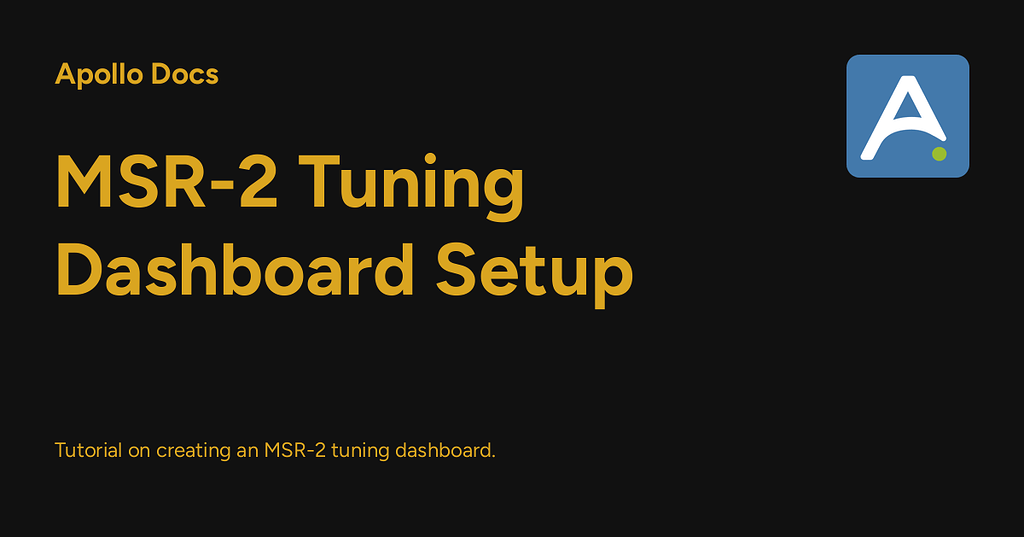 Apollo MSR-2 Tuning Dashboard - Configuration - Home Assistant Community