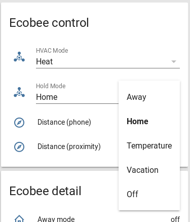 homeassistant ecobee