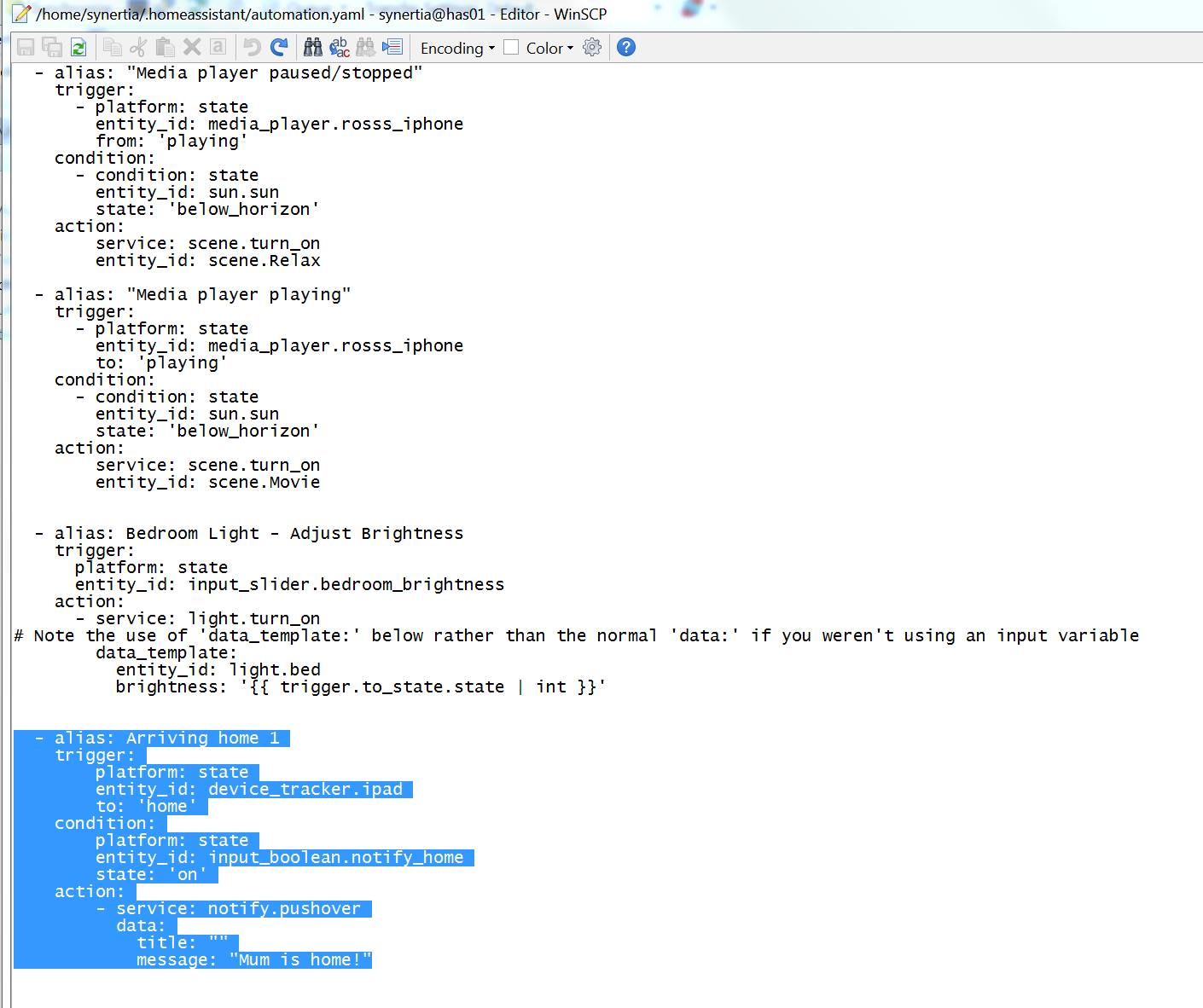 Automation yaml Invalid Config Configuration Home Assistant Community