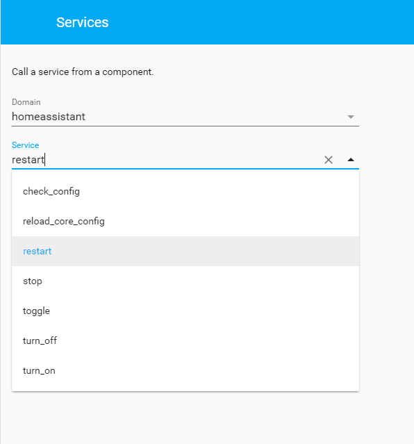 Home Assistant Update from  GUI Feature Requests Home Assistant