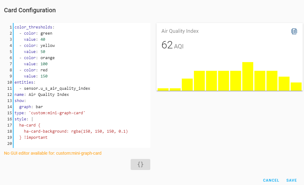 Lovelace mini graph card Dashboards & Frontend Home Assistant Community