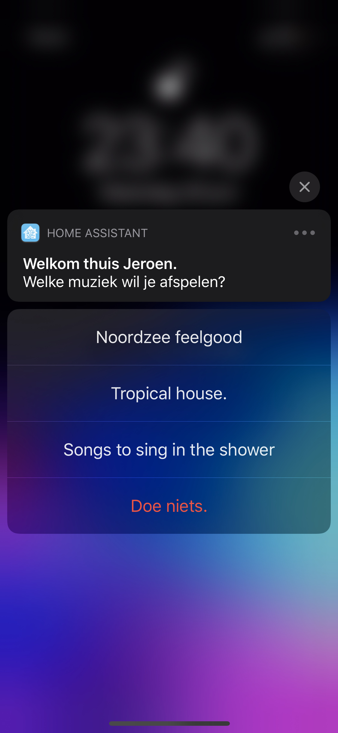 Actionable Notifications With Parameters Home Assistant Companion For 
