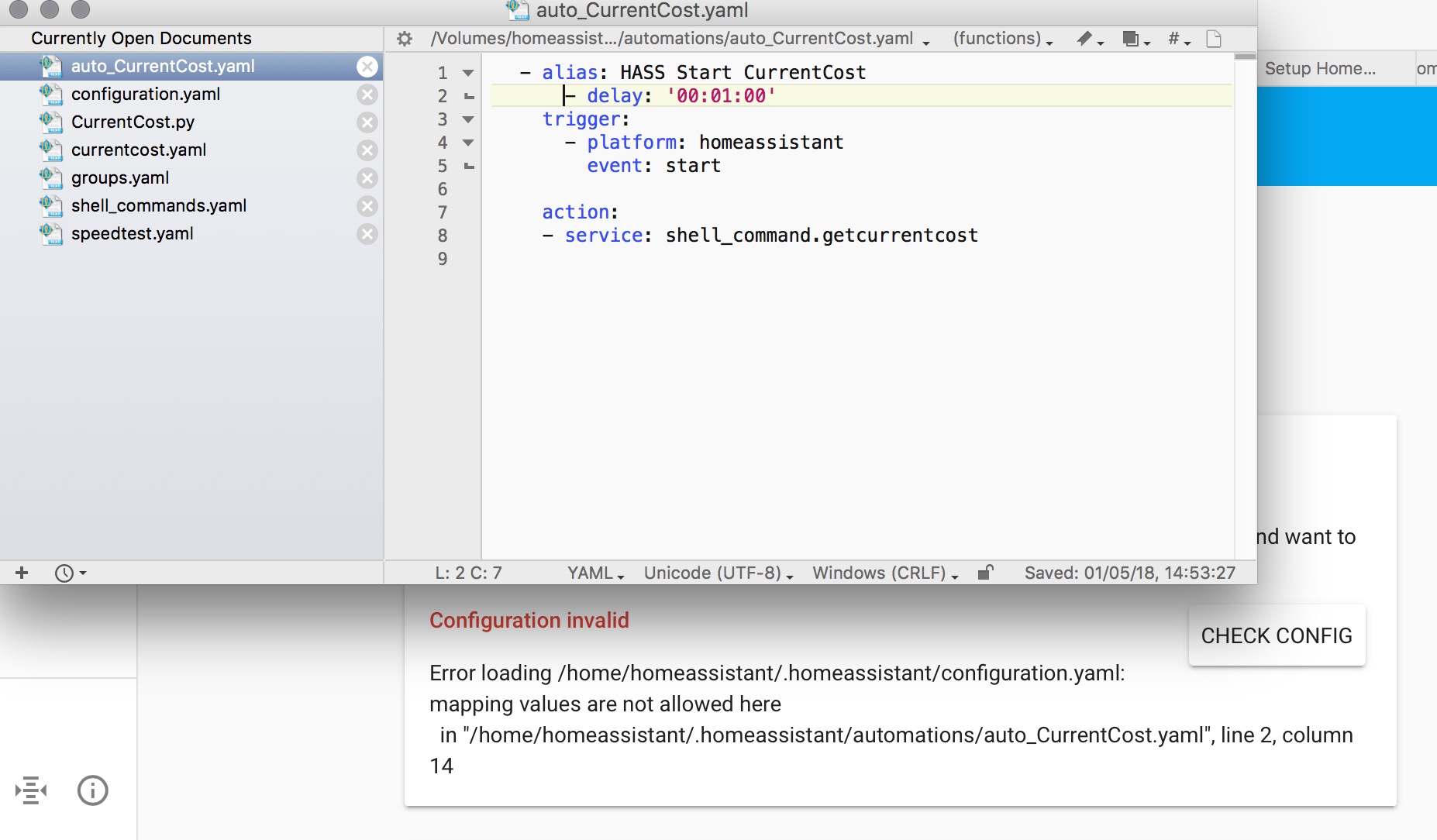 CurrentCost data into Home Assistant? - Configuration - Home Assistant ...