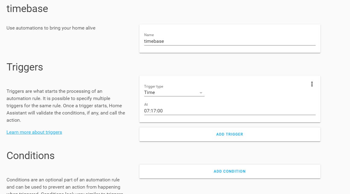 Time based automation not going - Configuration - Home Assistant Community