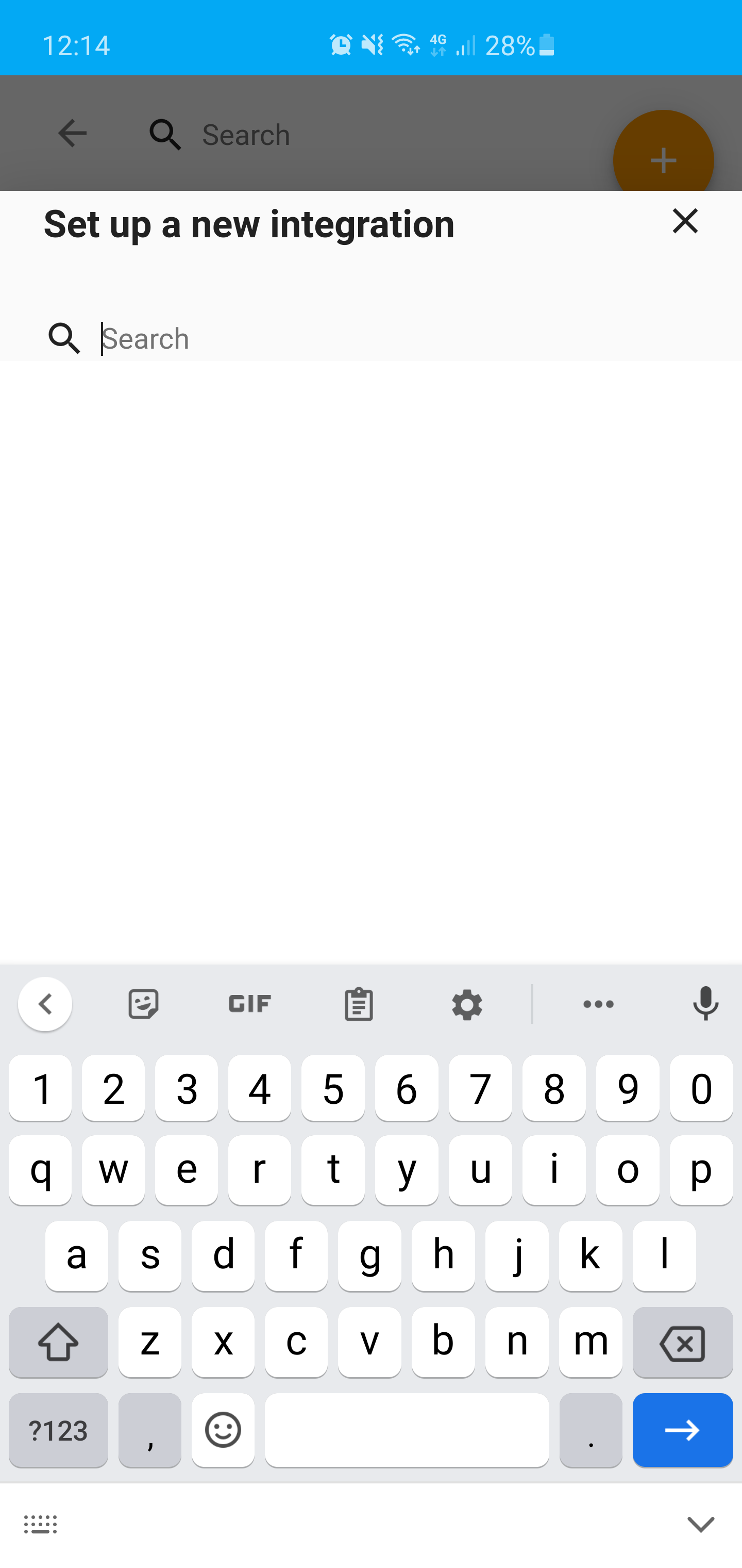 HA APK Keyboard Blocking Screen HA Client for Android Home