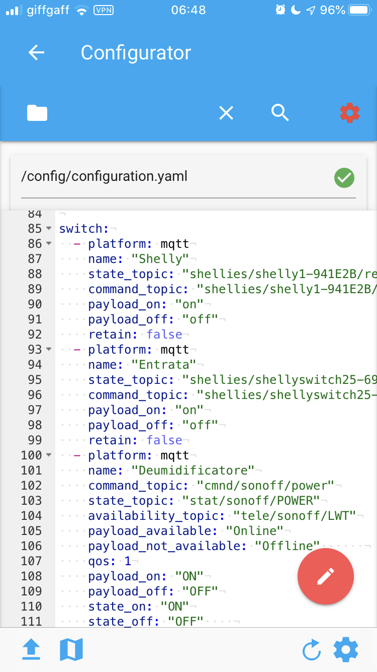 Switches disappeared after update Home Assistant OS Home Assistant