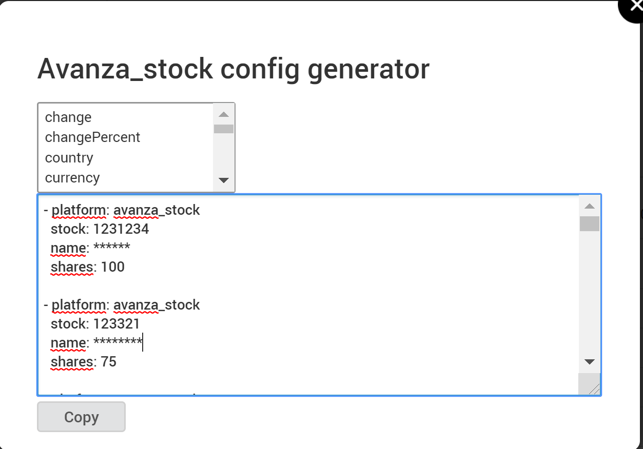 Custom Component Avanza Stock Custom Components Home Assistant