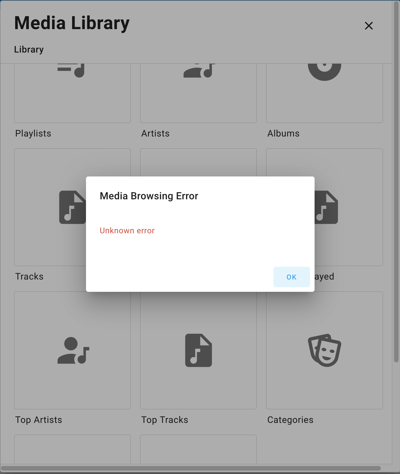 Spotify integration Question "Media Browsing Error" - Third party ...