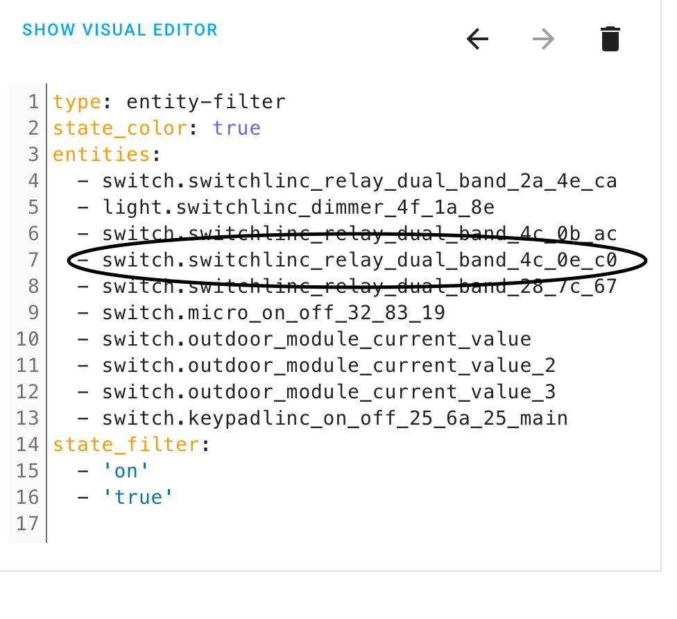EntityFilter Card Icon Indicators Frontend Home Assistant Community