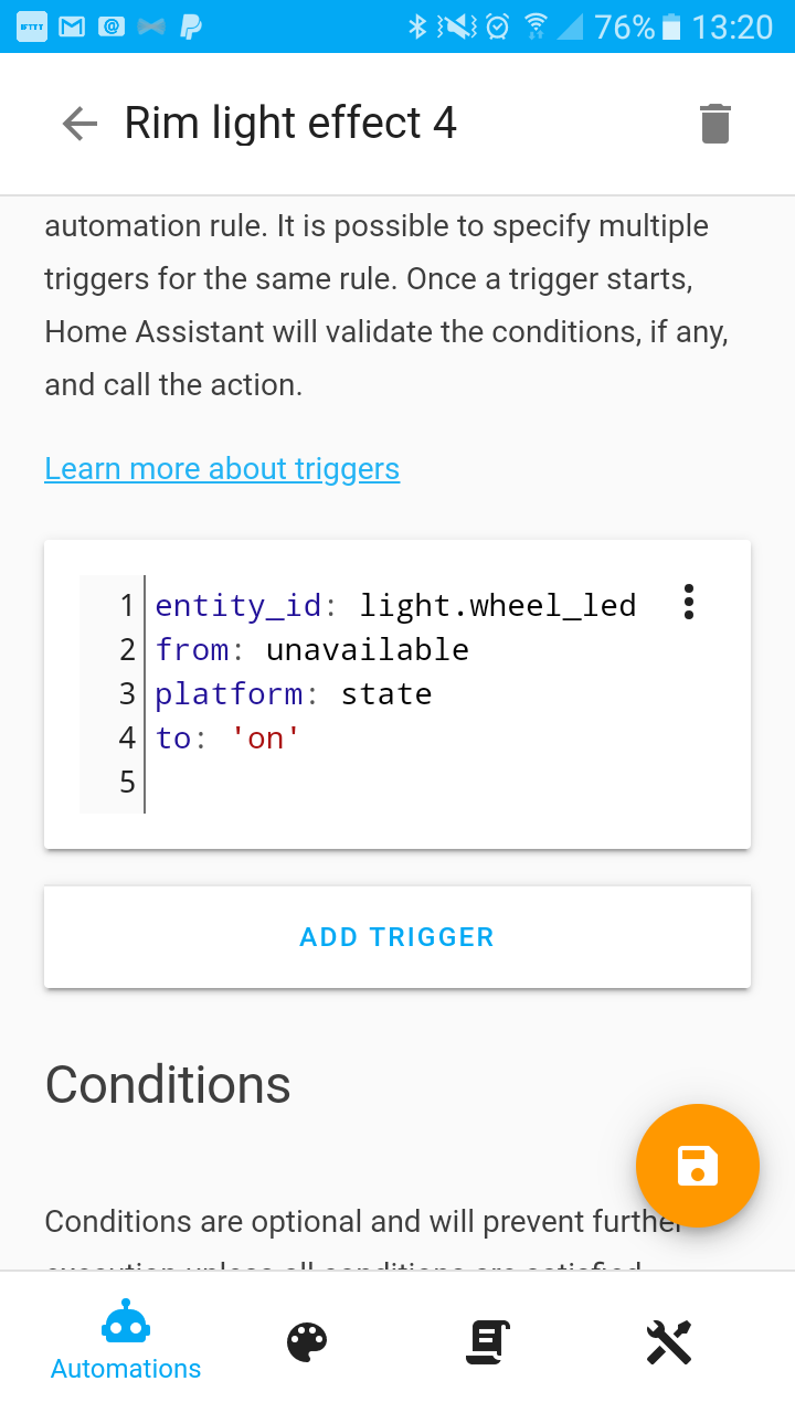 Available entity home assistant os home assistant community