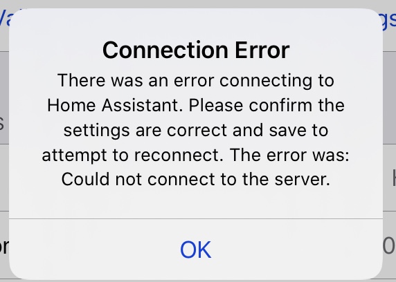 Unable To Connect Home Assistant Retry Os Community