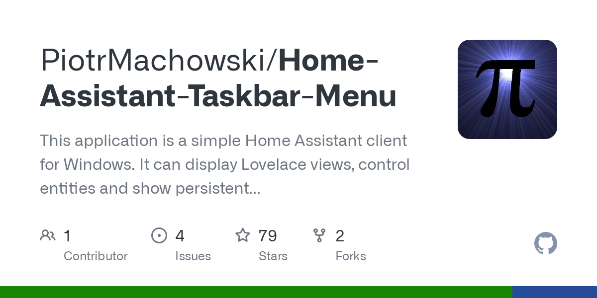 Home Assistant Windows App (Home Assistant Taskbar Menu) Share your