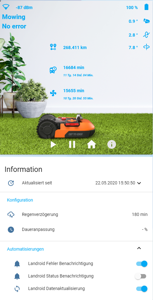 worx landroid google assistant