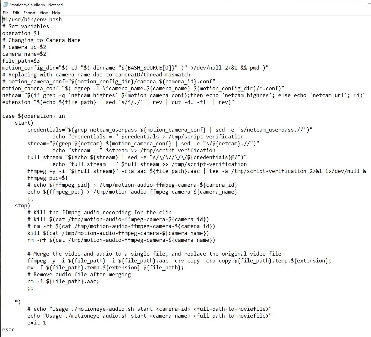 Adding Audio to MotionEye Recordings Share your Projects! Home