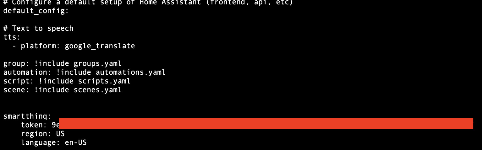 smartthinq home assistant