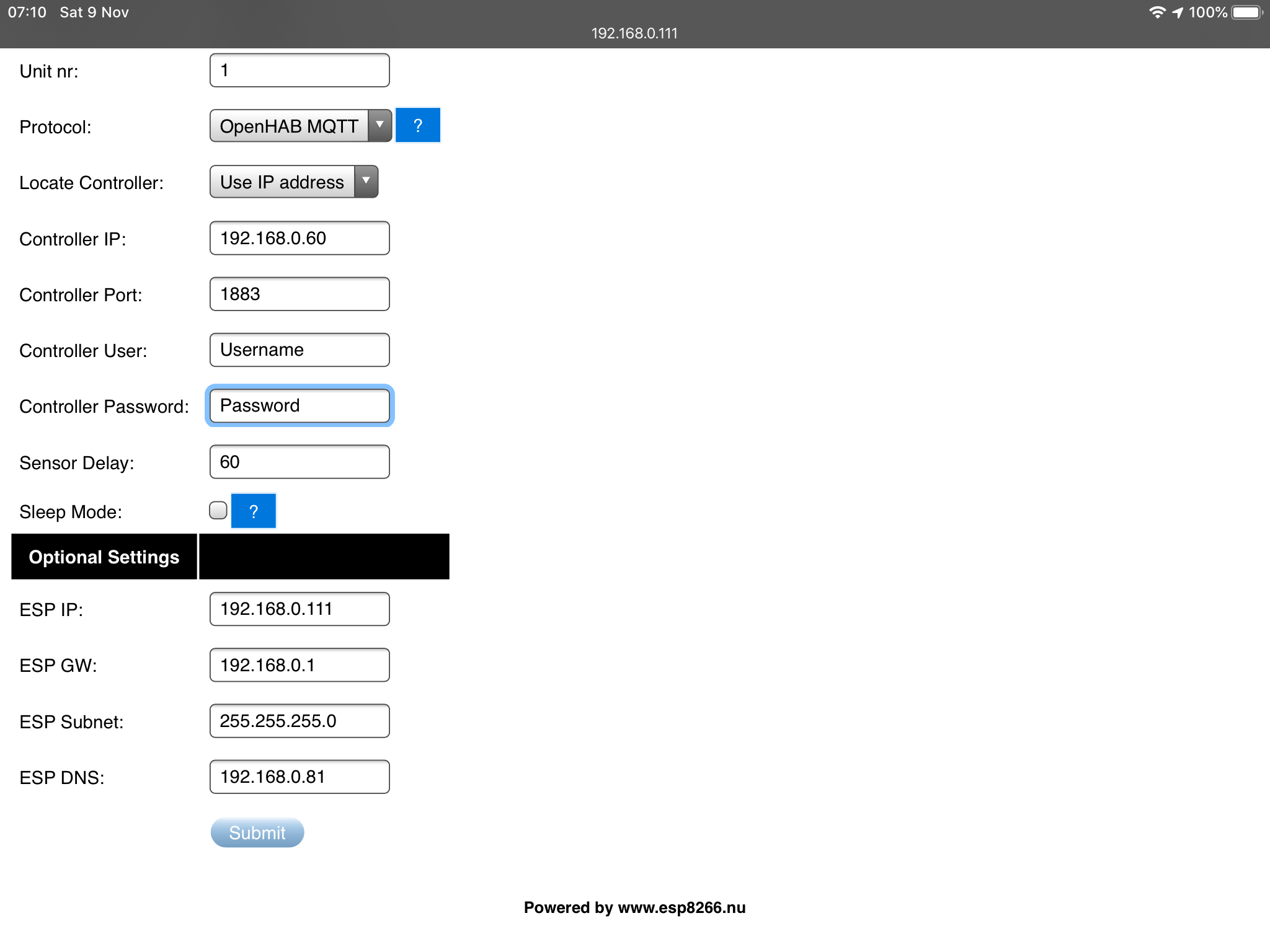 DHT11 ESPEasy MQTT(Solve) - Configuration - Home Assistant Community