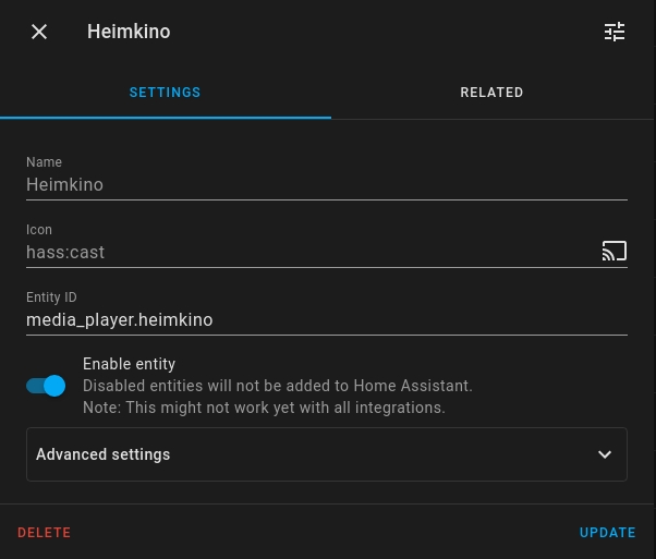 Automation To Delete Unavailable Restored Entities Configuration