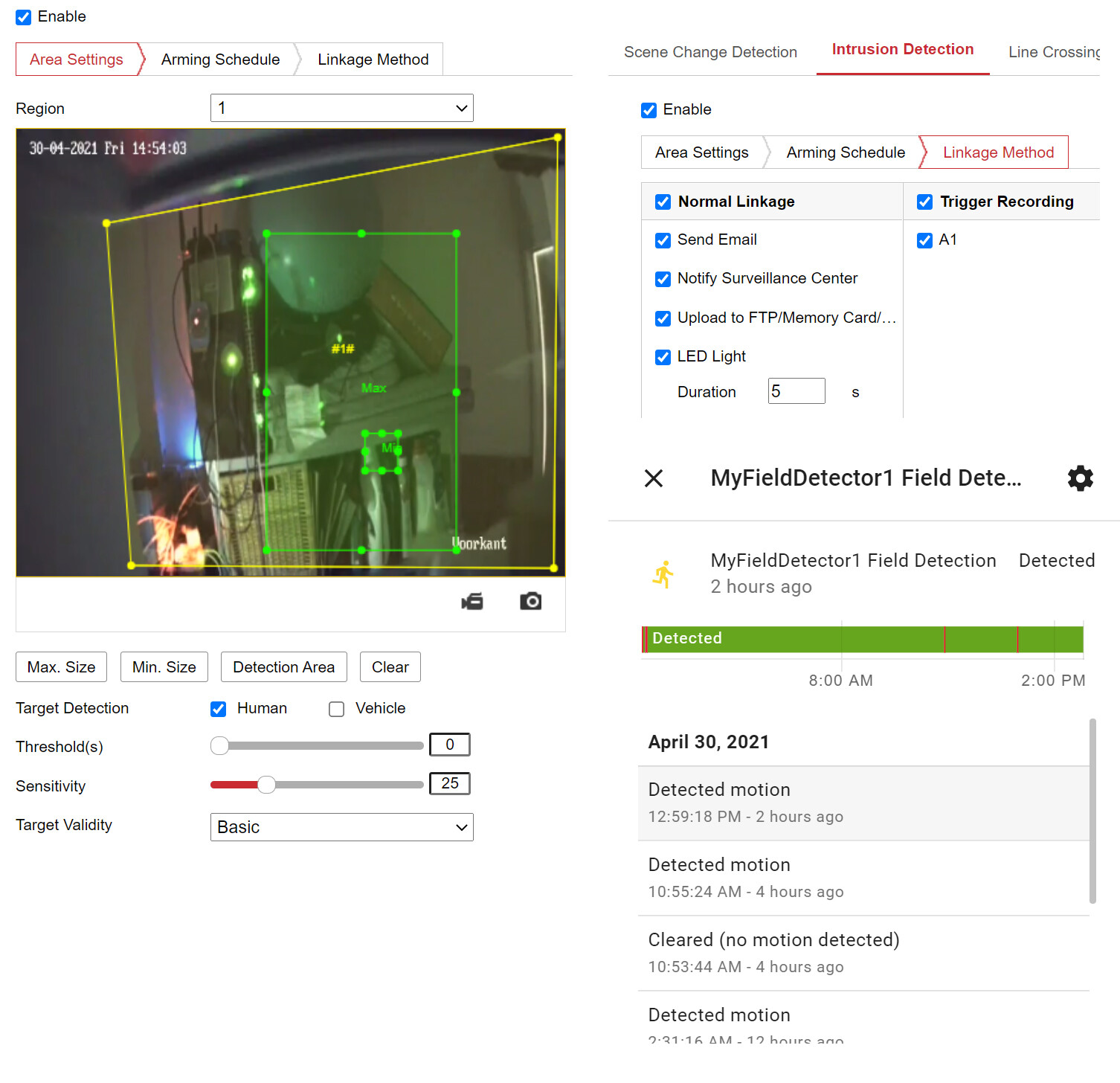 Camera Onvif Motion Binary Sensor Doesn T Clear Configuration Home