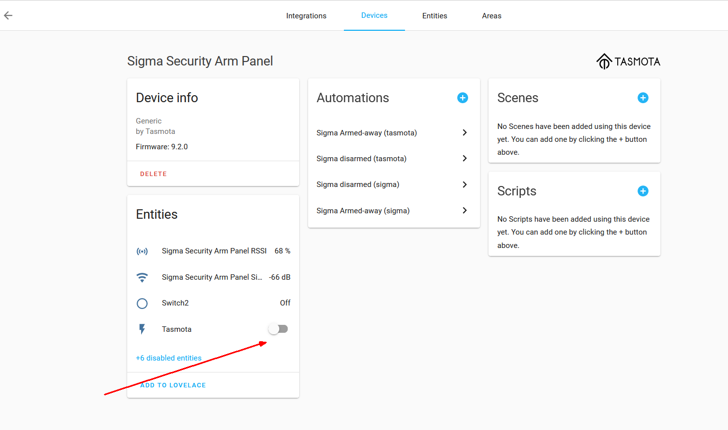 Tasmota not responding from HA - Configuration - Home Assistant Community