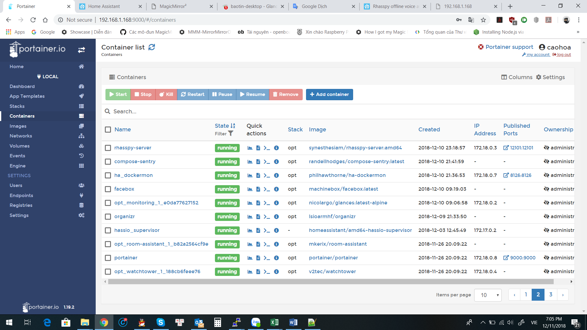 Rhasspy offline voice assistant toolkit Custom Components Home