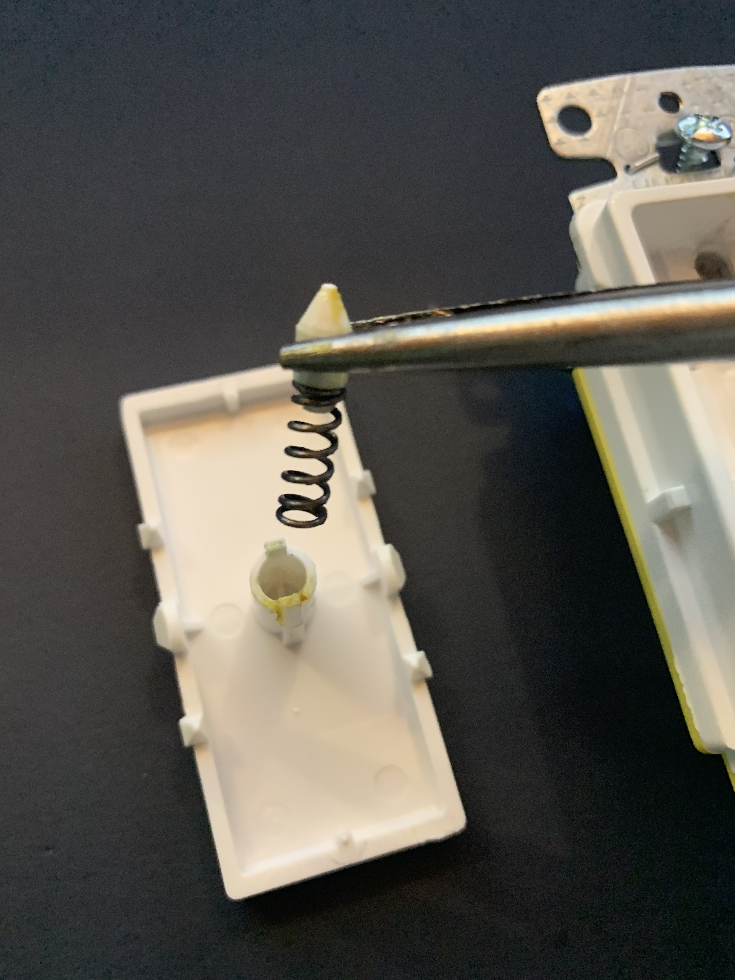 Momentary Contact Conversion Hubbell Residential Decora Switch (RSD115) Share your Projects