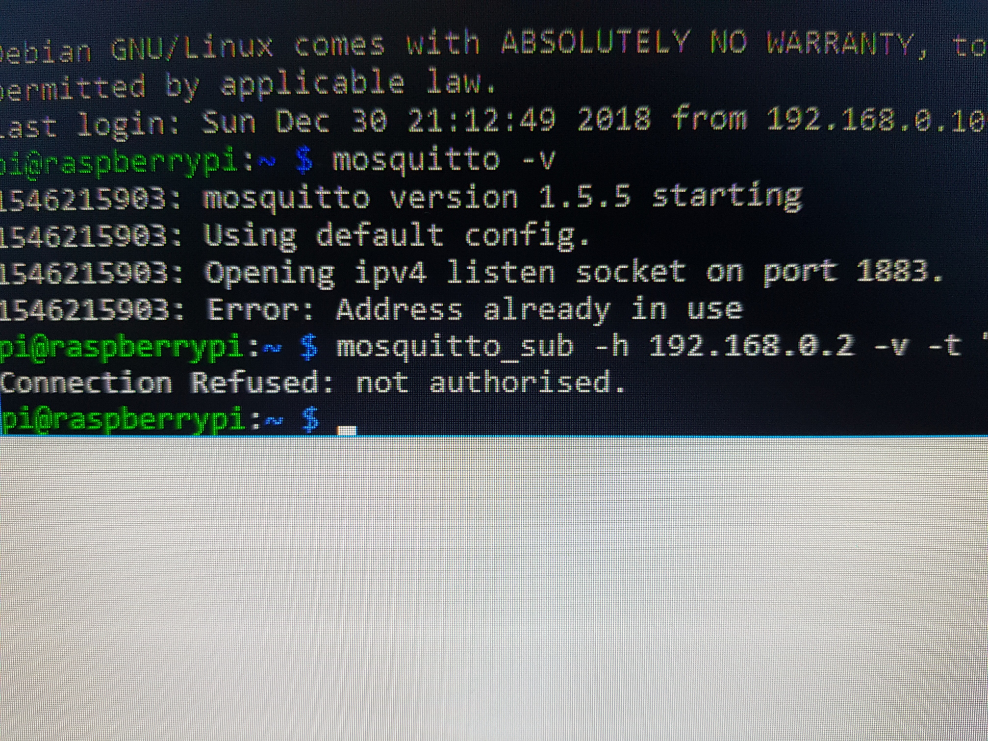 MQTT mosquito - Configuration - Home Assistant Community