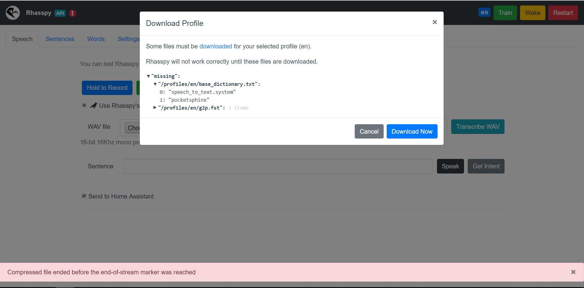 Rhasspy offline voice assistant toolkit Custom Integrations Home Assistant Community